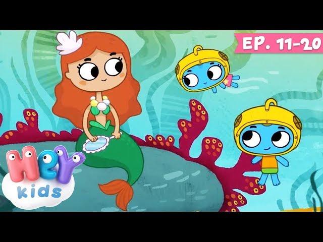 Desene animate in romana - Kit si Keit  | Ep. 11-20 | HeyKids