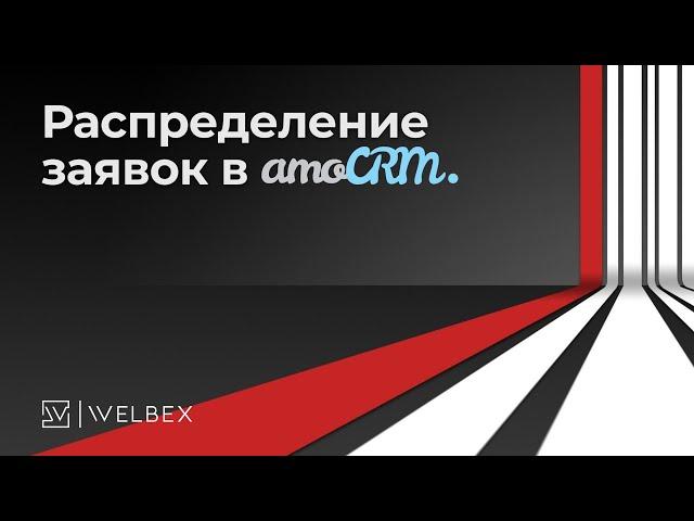 Виджет распределения заявок в amoCRM