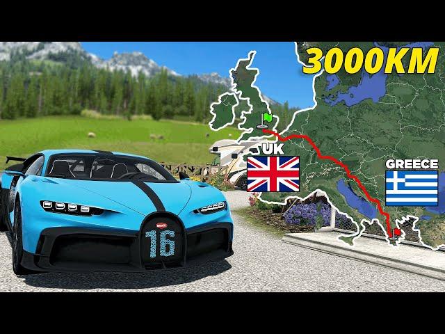 ETS2 Longest Road Trip - London to Greece | Euro Truck Simulator 2