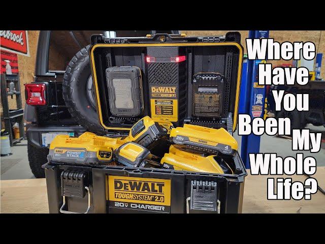 DEWALT TOUGHSYSTEM 2.0 Dual Port Charger Review DWHT08050