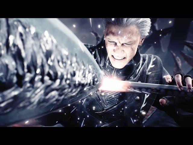 Devil May Cry 5 - Final Boss & Ending + Secret Ending (DMC5 All Endings)