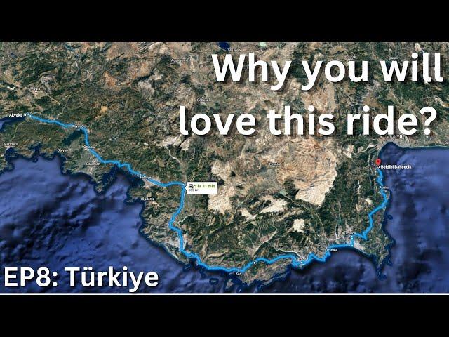 Riding the D400 in Antalya | Turkey Motorcycle Trip | EP8