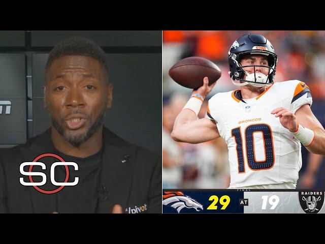 "Bo Nix is the clear ROY" - ESPN reacts to Denver Broncos beating Las Vegas Raiders in Week 12