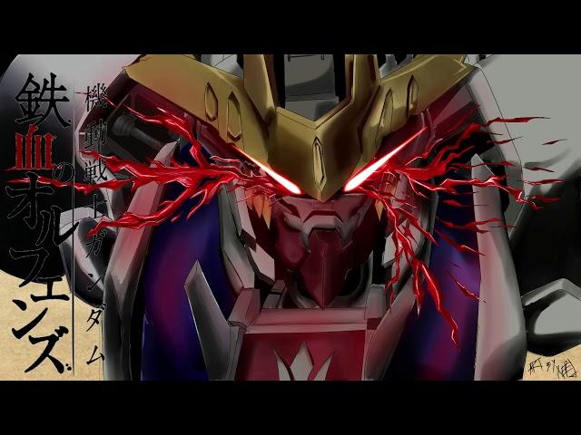 Gundam IRON-BLOODED ORPHANS OP 4 (Fighter By Kana Boon)