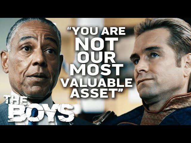 When A Meeting With Your Boss Doesn't Quite Go To Plan | The Boys | Prime Video