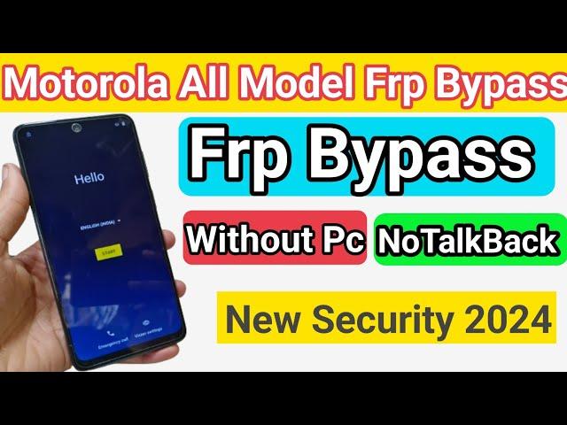 Motorola E32/E32s Frp Bypass | Moto New Sequrity Frp unlock Latest Version 2024