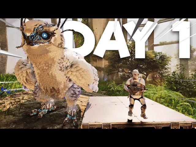 Day 1 On Ark Extinction Small Tribes - ARK PVP