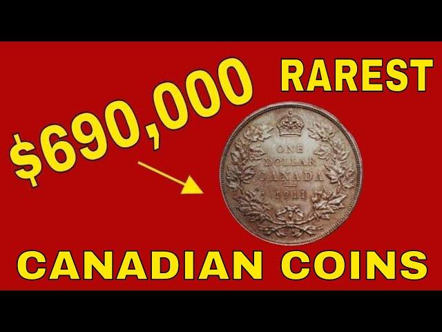 Top 5 rarest Canadian coins worth money and you can find one of them in your change!