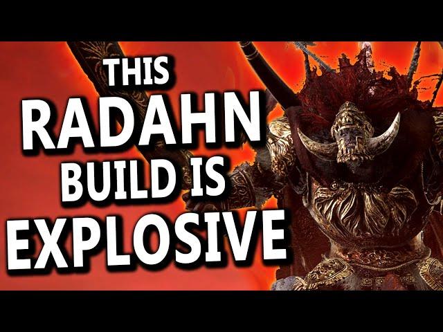 Radahn vs All Remembrances in Elden Ring - This Build is HEAVY