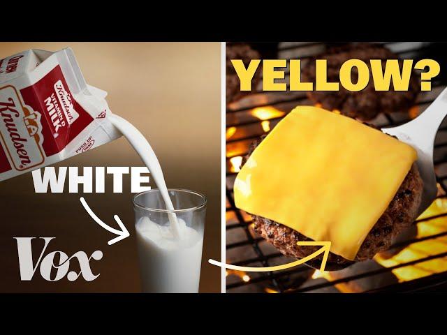 The real reason cheese is yellow