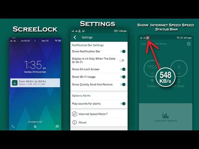 Best Apps for Android (Net Speed Monitoring)