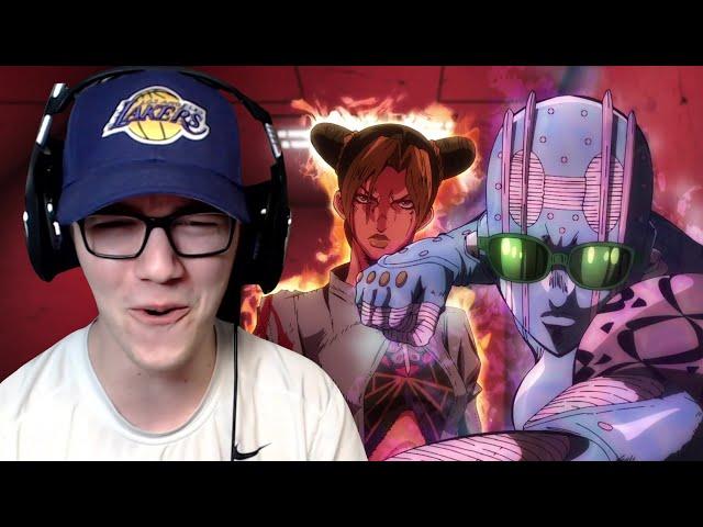 JOJO'S BIZARRE ADVENTURE PART 6 STONE OCEAN TRAILER REACTION!