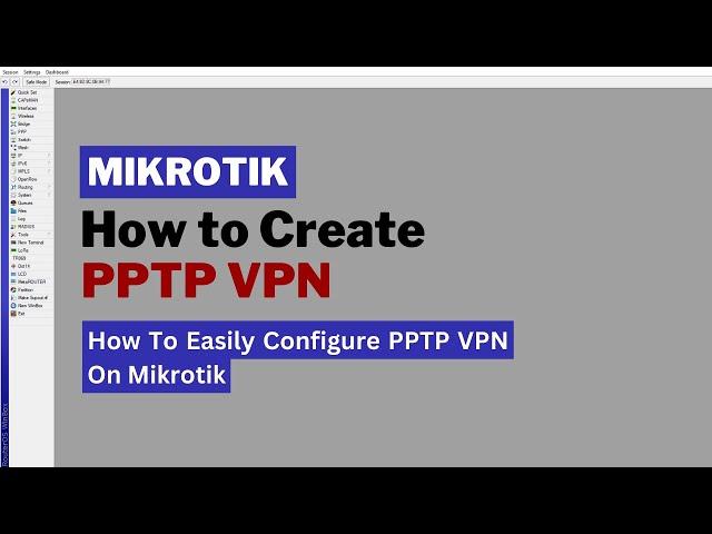 How To Easily Configure Pptp Vpn On Mikrotik Routers!