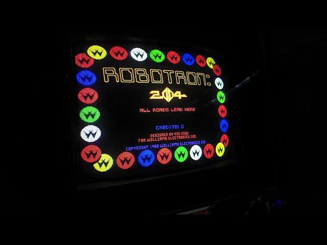 Robotron 2084 Orange Label Rom Crash