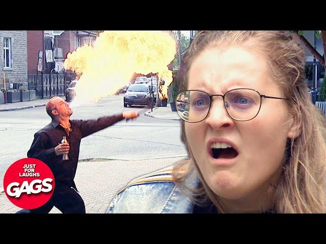 Pranking Student On Campus | Just For Laughs Gags