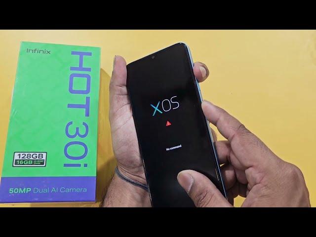 infinix Hot 30i Hard Reset Pattern Lock Remove