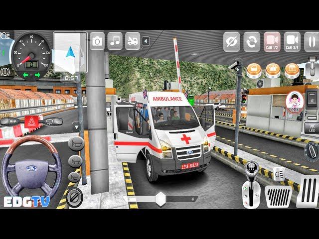 Minibus Simulator Vietnam | Ambulance Van Charged On Toolplaza-Vietnam Simulator  eDroidGameplaysTV