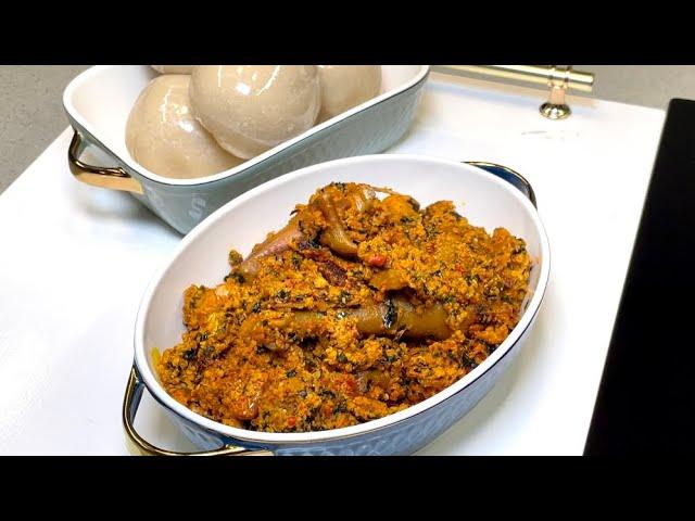 EGUSI SOUP THAT WENT TO HARVARD! | HOW TO MAKE EGUSI SOUP #egusisoup #cooking #nigeriansoup