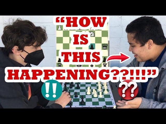 12 Year Old's Wild Stafford Gambit STUNS 16 Year Old Expert! Luca Puca vs Monster Marchand