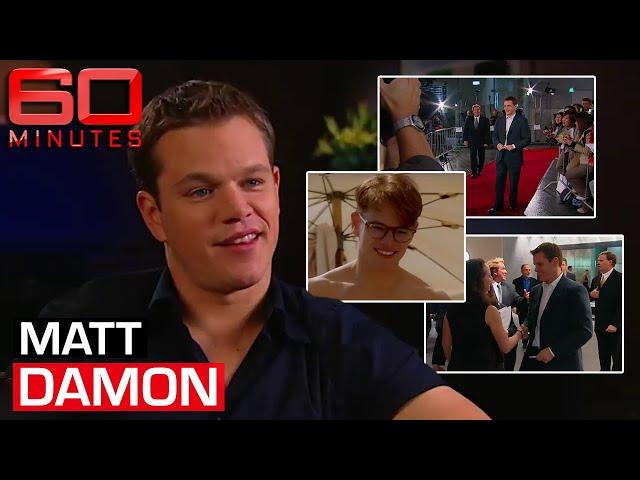 On the road with the nicest man in Hollywood: Matt Damon | 60 Minutes Australia