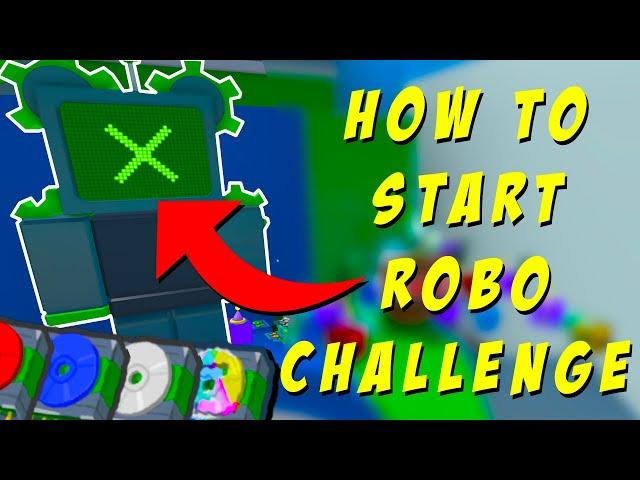 How To Start The ROBO BEAR CHALLENGE in Bee Swarm Simulator Roblox