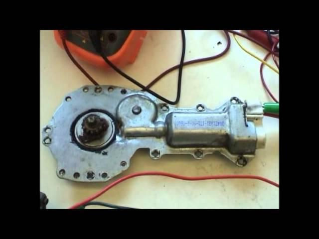 1991 Chevrolet S-10 Power Window Motor Post Mortem
