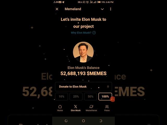 Memeland Airdrop New Update | Memeland Airdrop To Elon musk - Memeland Airdrop Withdrawal