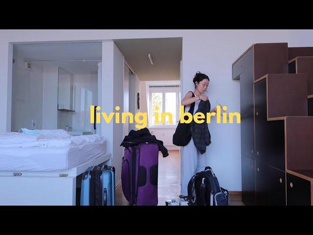 Living in Berlin | settling into my new apartment, grocery shopping, living alone