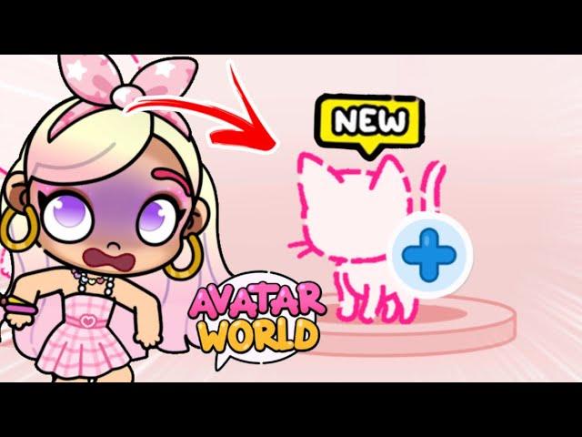 CAT EDITOR IN AVATAR WORLD | SUPER SECRETS  PAZU