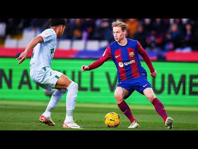 Frenkie de Jong 2024 - Dribbling Skills, Passes & Goals.