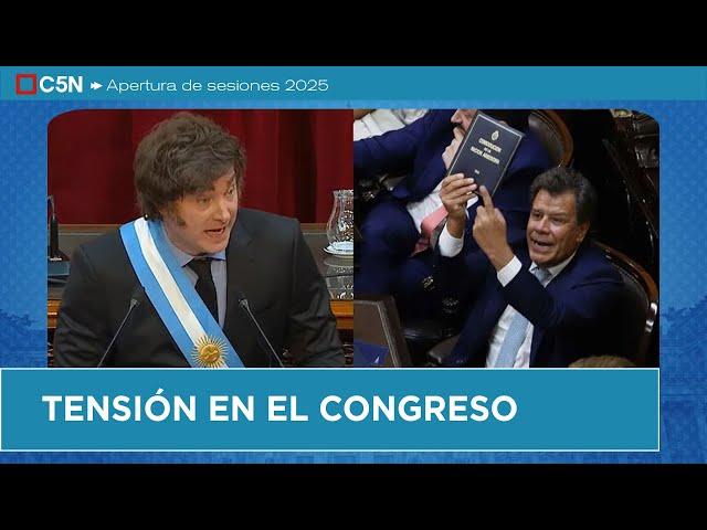 JAVIER MILEI atacó a FACUNDO MANES en plena ASAMBLEA LEGISLATIVA