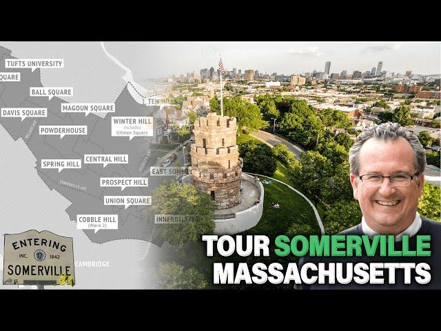 Enjoy a tour of Somerville, Massachusetts