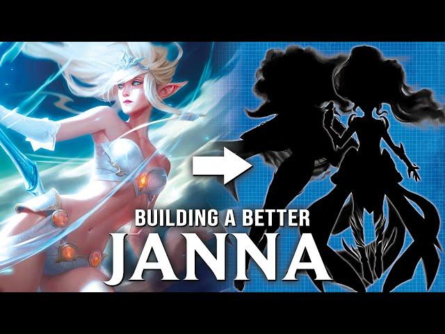 Building a better Janna || re-making a League of Legends champion [CC]