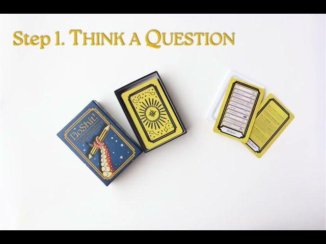 DoShit! Oracle card game HOW TO PLAY