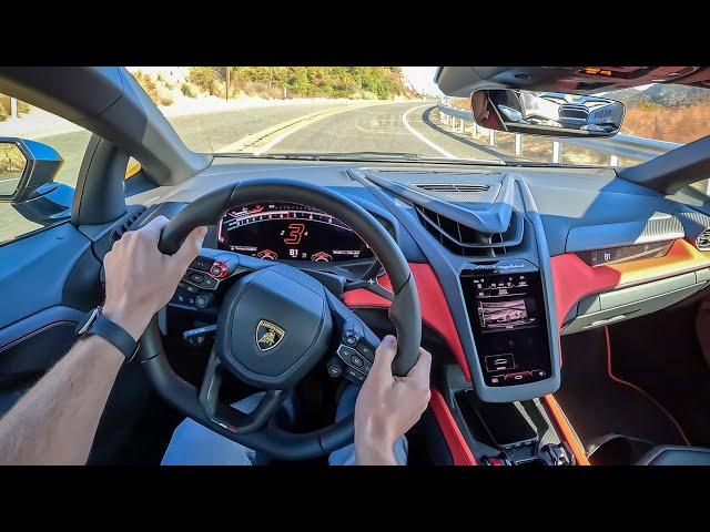 2024 Lamborghini Revuelto - POV Test Drive (Binaural Audio)