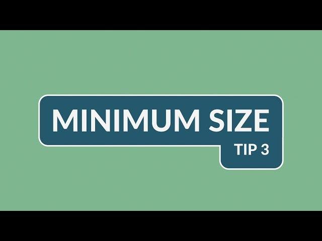 How to Set a Minimum Size for a Box (Pins & Boxes for Ae Tip 3)