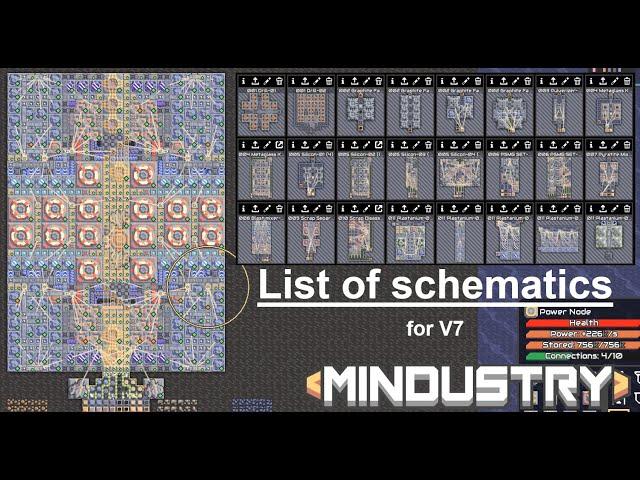 0191 [MINDUSTRY] Serpulo - #List of Schematics for v7