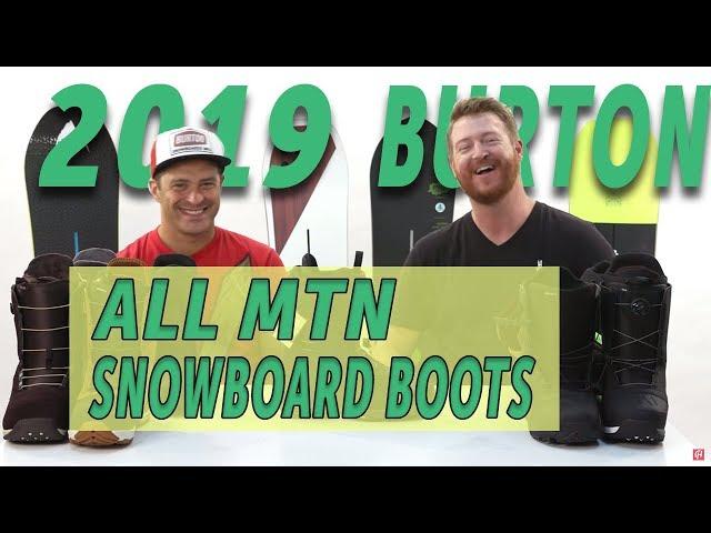 2019 Burton All MTN Snowboard Boots Overview