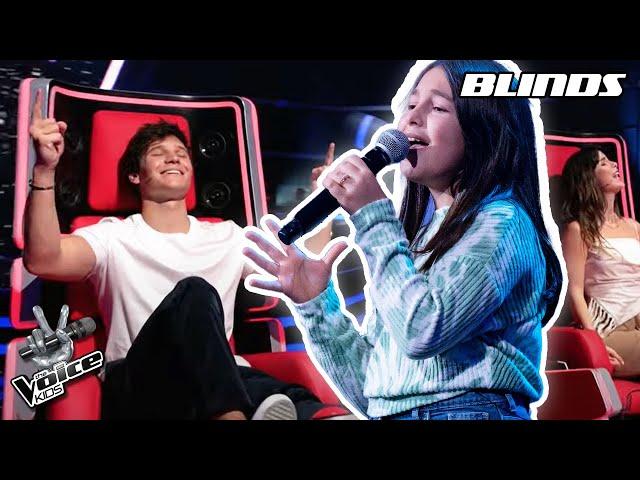 Christina Perry - Human (Anejza) | Blind Auditions | The Voice Kids 2022