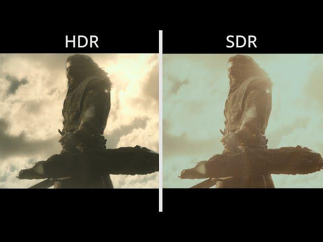 The Hobbit: An Unexpected Journey HDR vs SDR Comparison