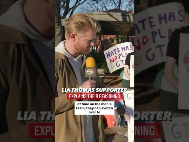 LIA THOMAS SUPPORTER DEFENDS THEIR SUPPORT & EXPLAINS THEIR REASONING