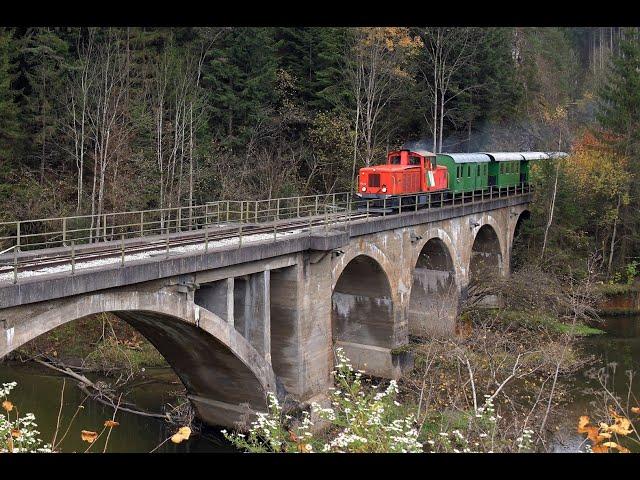 Feistritztalbahn FtB VL 12 von Weiz nach Rosegg und retour am 24. 10. 2024