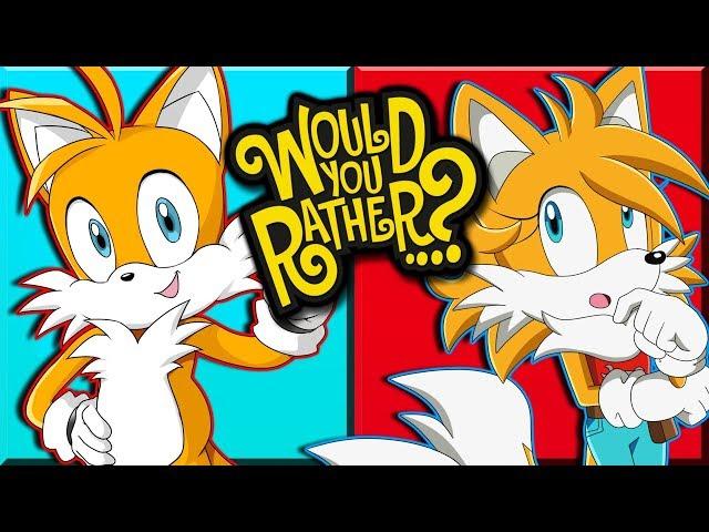 Tails & Tailsko Play Would You Rather? (Female Tails)