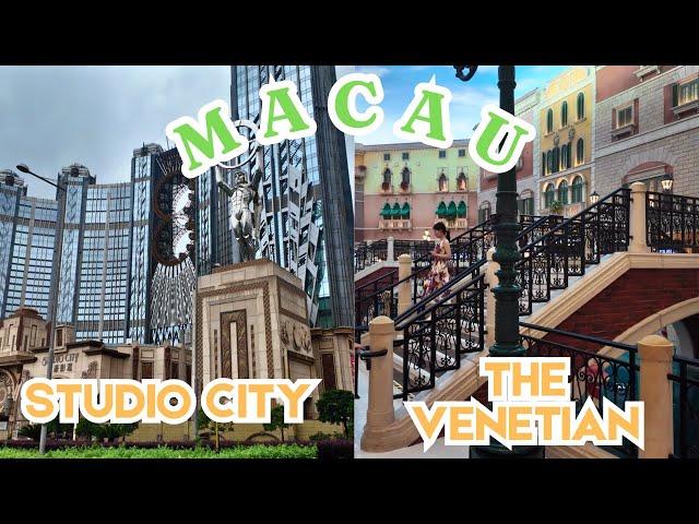 A Glimpse of The Venetian Macau and Studio City 2024 #placestovisit #thingstodo