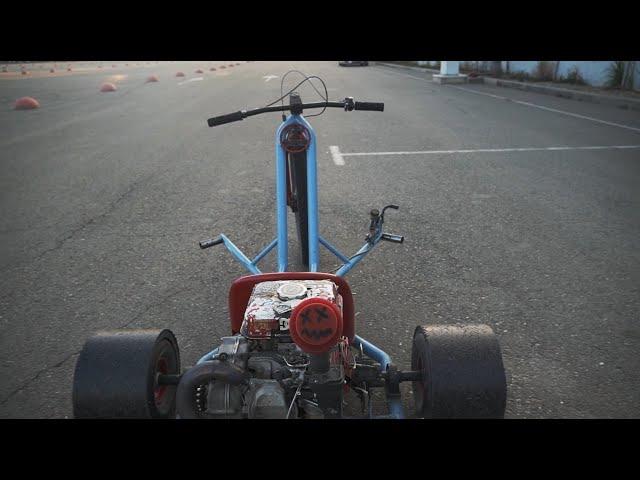 ДРИФТ ТРАЙК ОБЗОР ! DRIFT TRIKE ! РАЗГОН 0-100 km/h