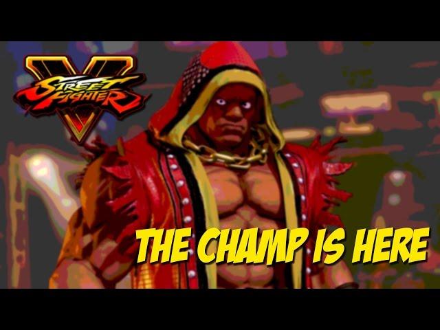 THE CHAMP IS HERE | STREET FIGHTER 5 |  Balrog Online Gameplay