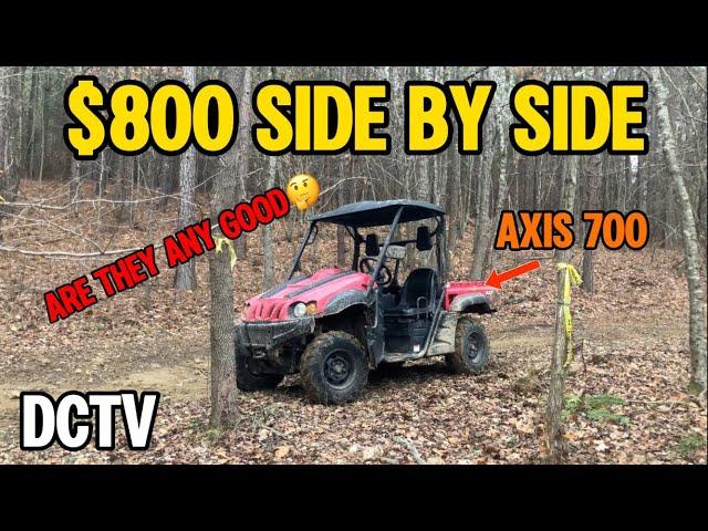 DCTV VS $800 SXS ((AXIS 700))