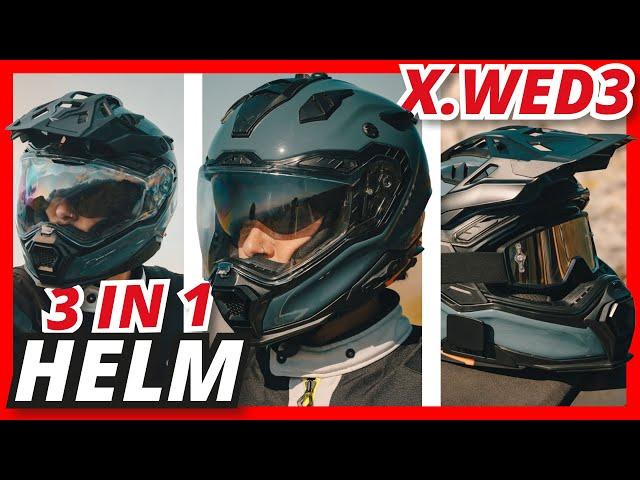 3 Motorradhelme in 1  Der beste Adventurehelm?! | Nexx X.WED3