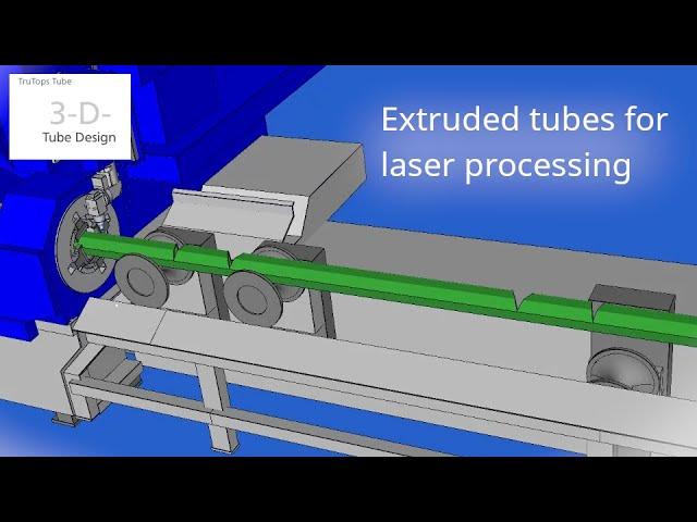 TruTops Tube 3D - Bent Extrusion