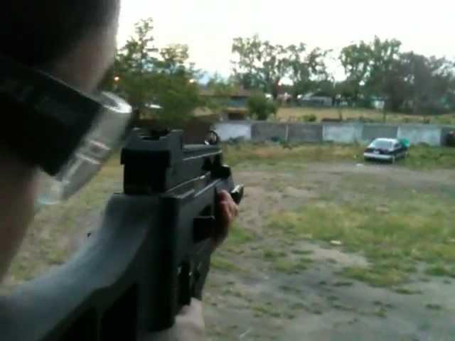 WE G39C gas blowback test shot